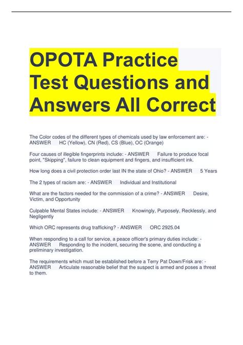 how hard is the opte test|Opota exam : r/AskLE .